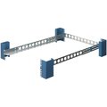 Rack Solutions 1U Fixed Rail Kit, Mounts In Racks 31 To 41.25 In Mounting Depth,  1UKIT-109-31